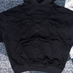 Loiter Skeleton Jet Black hoodie Black Sweater